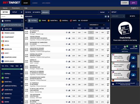 BetTarget Betting – Bet on a Wide Range of Sports.